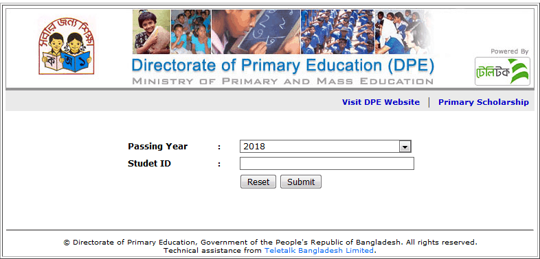 psc result