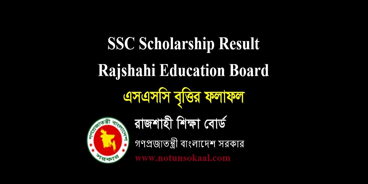 SSC Scholarship Result 2021-2022 Rajshahi Board