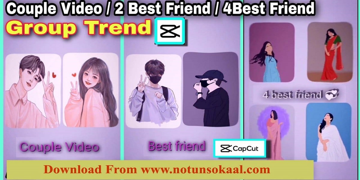 Best Friend CapCut Template Download 2022