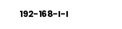 192-168-I-I
