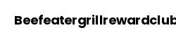 Beefeatergrillrewardclub