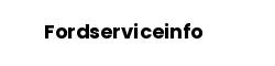 Fordserviceinfo