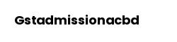 Gstadmissionacbd