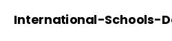 International-Schools-Database