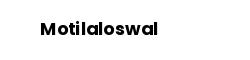 Motilaloswal