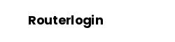 Routerlogin