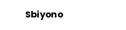 Sbiyono