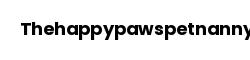 Thehappypawspetnanny