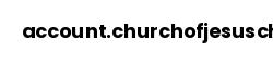 account.churchofjesuschrist