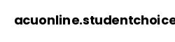 acuonline.studentchoice