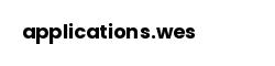 applications.wes