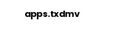 apps.txdmv