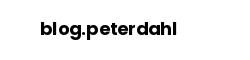 blog.peterdahl