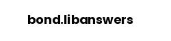 bond.libanswers