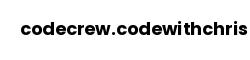 codecrew.codewithchris