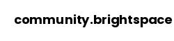 community.brightspace