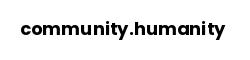 community.humanity