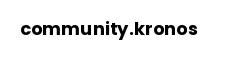 community.kronos