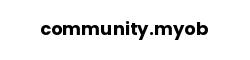 community.myob