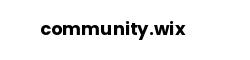 community.wix