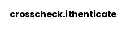 crosscheck.ithenticate