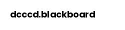 dcccd.blackboard