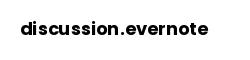 discussion.evernote
