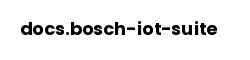 docs.bosch-iot-suite