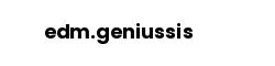 edm.geniussis