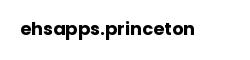 ehsapps.princeton