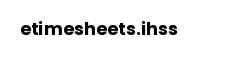 etimesheets.ihss