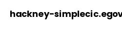 hackney-simplecic.egovhub