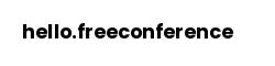 hello.freeconference