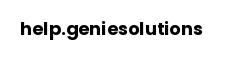 help.geniesolutions