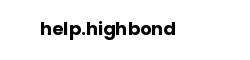 help.highbond