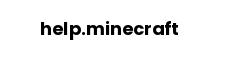 help.minecraft