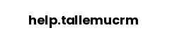help.tallemucrm