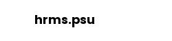 hrms.psu