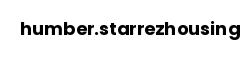humber.starrezhousing
