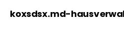 koxsdsx.md-hausverwaltung-menden