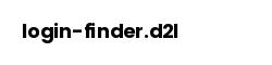 login-finder.d2l
