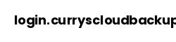 login.curryscloudbackup