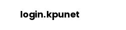 login.kpunet