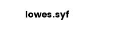 lowes.syf
