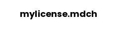 mylicense.mdch