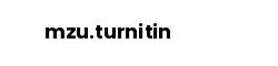 mzu.turnitin