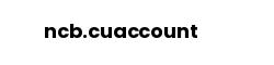 ncb.cuaccount
