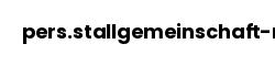 pers.stallgemeinschaft-neuselhalden