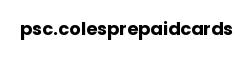 psc.colesprepaidcards