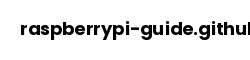 raspberrypi-guide.github